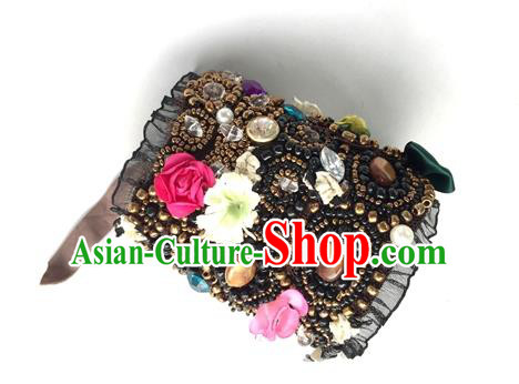 Top Grade Asian China Wristlet, Chinese Princess Handmade Beads Bracelet for Women
