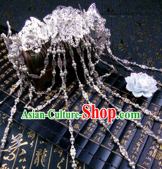 Traditional Handmade Chinese Ancient Classical Hair Accessories Barrettes Hairpin, Step Shake Hair Jewellery, Hair Fascinators Hairpins for Women