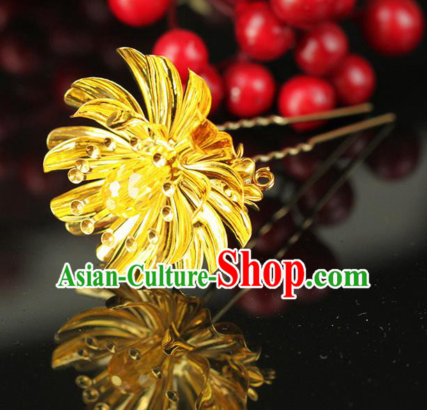 Chinese Ancient Style Hair Jewelry Accessories Wedding Flower Hair Comb, Hanfu Xiuhe Suits Bride Handmade Hairpins for Women