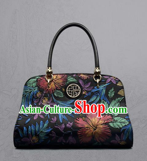Traditional Handmade Asian Chinese Element Clutch Bags Shoulder Bag National Knurling Handbag for Women