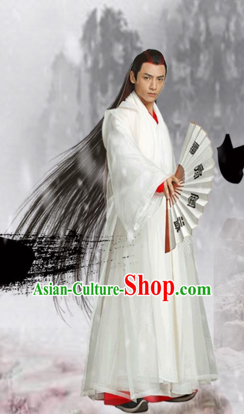 Traditional Ancient Chinese Tang Dynasty Nobility Childe Clothing, Chinese Ancient Palace Prince Robe Costume and Headpiece Complete Set