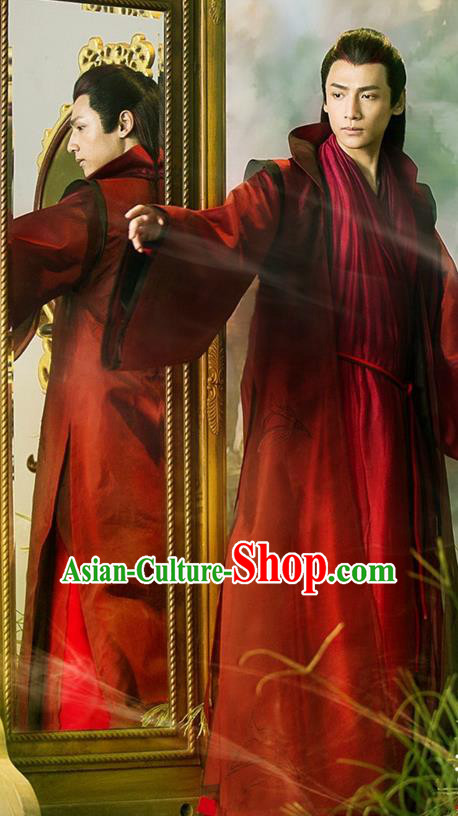 Traditional Ancient Chinese Tang Dynasty Dandies Clothing, Chinese Ancient Nobility Childe Robe Costume and Headpiece Complete Set