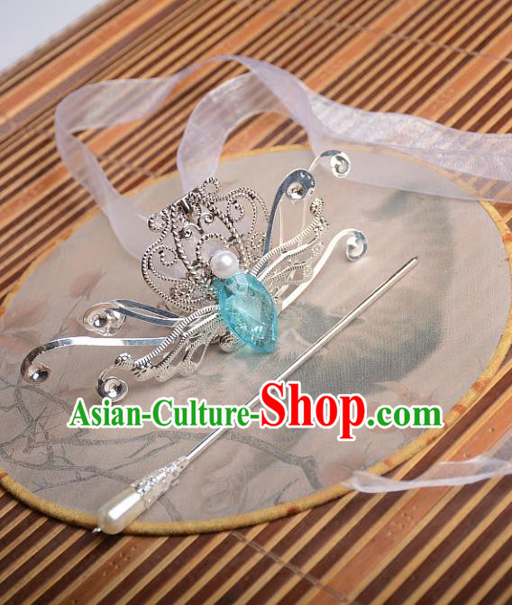 Traditional Handmade Chinese Ancient Classical Hair Accessories Tuinga, China Royal Highness Hairpins for Men