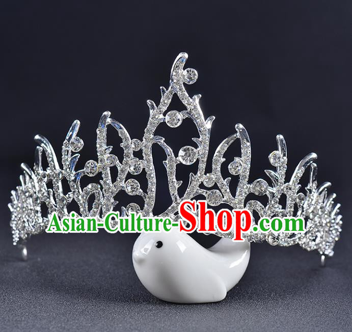 Top Grade Handmade Hair Accessories Baroque Style Wedding Princess Full Dress Crystal Royal Crown, Bride Toast Hair Kether Jewellery Imperial Crown for Women