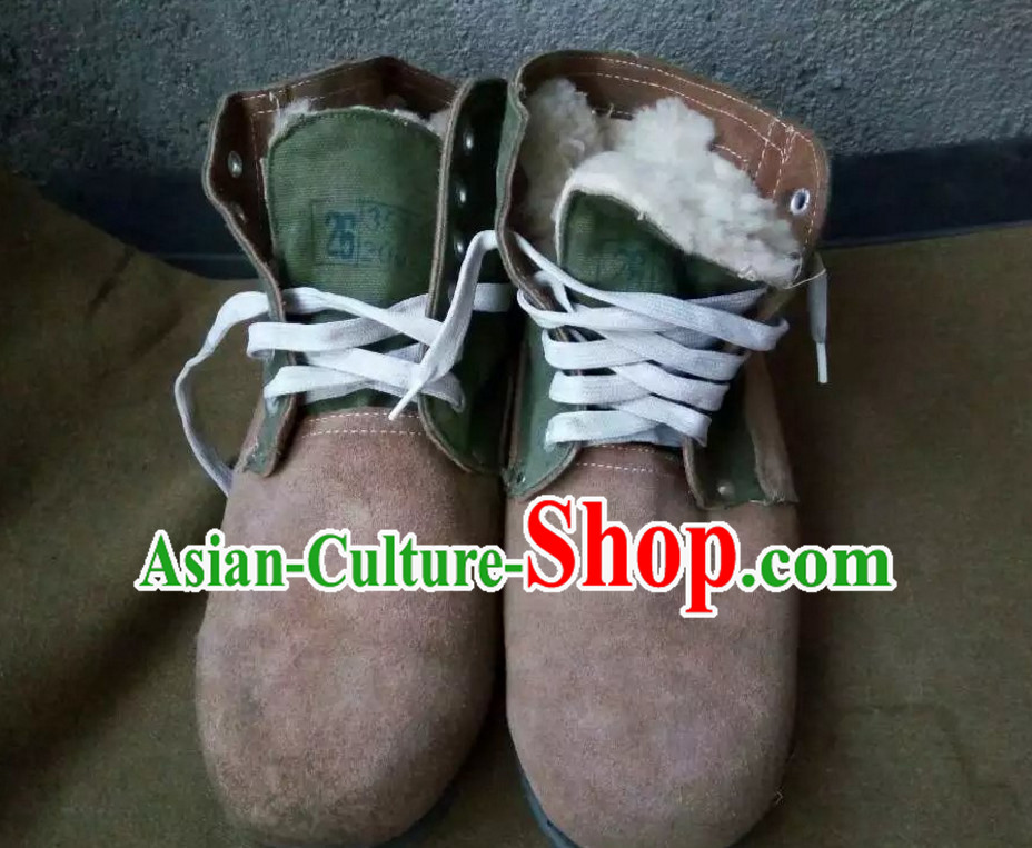 Traditional Chinese Classical Style Handmade Farmer Old Shoes