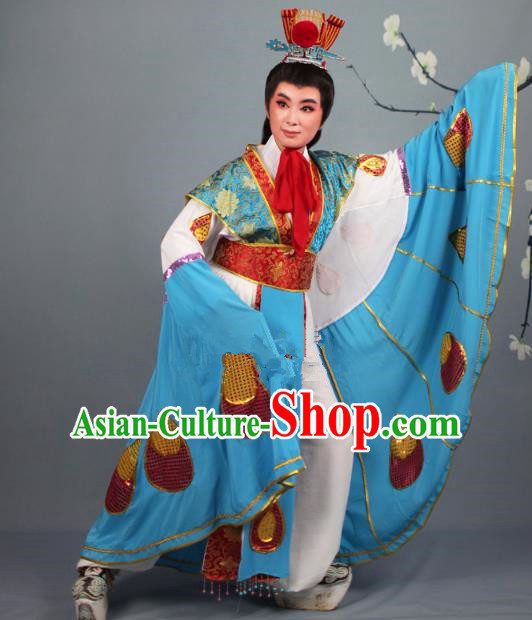 Top Grade Professional Beijing Opera Niche Costume Scholar Butterfly Lovers Robe, Traditional Ancient Chinese Peking Opera Embroidery Clothing