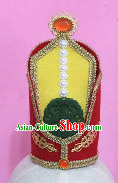 Traditional Handmade Chinese Hair Accessories Emperor Wedding Headwear, China Tang Dynasty Hairdo Crown Tuinga for Men
