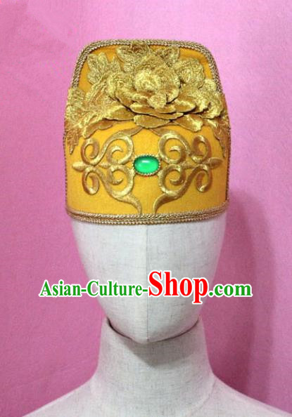 Traditional Handmade Chinese Hair Accessories Emperor Headwear, China Tang Dynasty Majesty Hats for Men