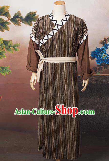 Traditional Chinese Classical Swordsman Costume, China Ming Dynasty Knight Costume for Men