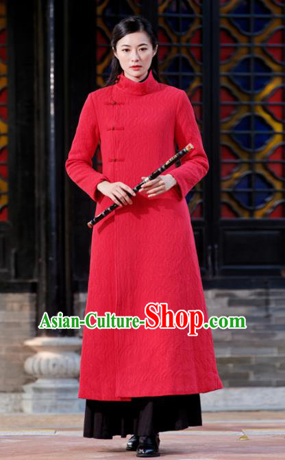 Traditional Chinese National Costume Hanfu Slant Opening Qipao Dress, China Tang Suit Cheongsam for Women