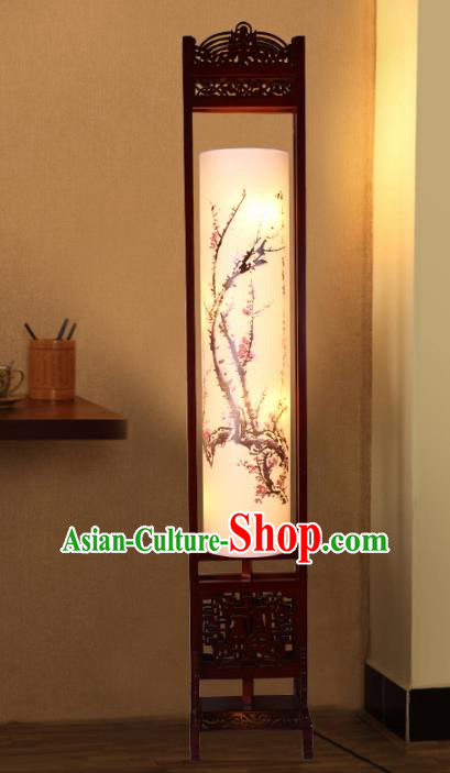 Traditional Chinese Handmade Sheepskin Lantern Classical Palace Lantern China Floor Palace Lamp