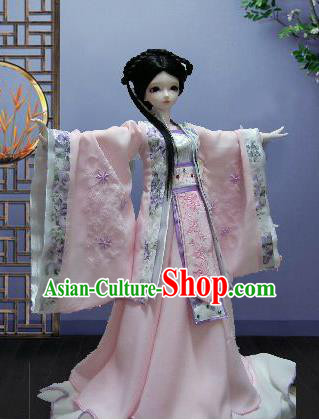 Traditional Chinese Tang Dynasty Nobility Lady Costume Princess Embroidered Hanfu Clothing for Women