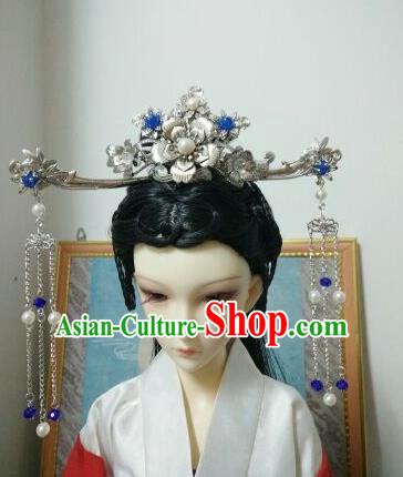 Traditional Handmade Chinese Tang Dynasty Imperial Consort Hair Accessories Headwear for Women