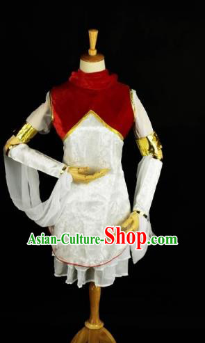 Traditional Chinese Ming Dynasty Swordswoman Costume Ancient Young Lady Clothing for Women