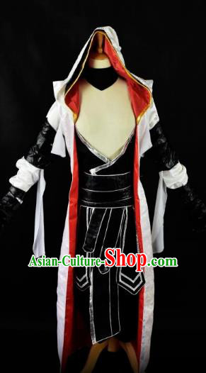 Traditional Chinese Cosplay Ancient Swordswoman Costume for Men