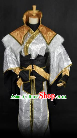 Traditional Chinese Ancient Swordsman Clothing Cosplay Royal Highness Costume for Men