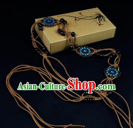 Traditional Handmade Chinese Waist Accessories Belts Waistband for Women