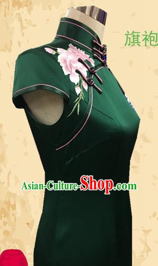 Trational Chinese Costume Cheongsam Tang Suit Chirpaur Qipao Dress