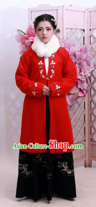 Chinese Traditional Ancient Costumes Ming Dynasty Nobility Countess Hanfu Dress for Women
