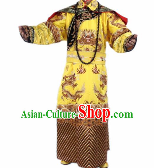 Chinese Traditional Peking Opera Costumes Ancient Emperor Clothing for Men