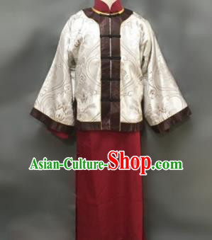 Chinese Ancient Qing Dynasty Nobility Childe Costumes for Men