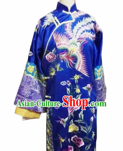 Chinese Qing Dynasty Imperial Consort Embroidered Costumes Ancient Manchu Empress Hanfu Dress for Women