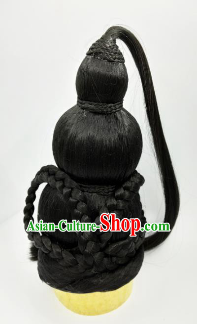Chinese Ancient Hair Accessories Tang Dynasty Princess Chignon Wigs for Women