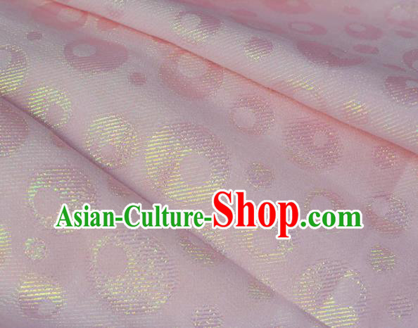 Asian Chinese Fabric Traditional Classical Pattern Design Pink Brocade Fabric Chinese Costume Silk Fabric Material