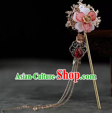 Chinese Traditional Handmade Hairpins Hair Accessories Ancient Hanfu Tassel Hair Clip for Women