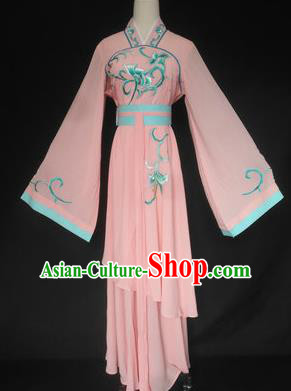 Chinese Traditional Peking Opera Las Meninas Pink Costumes Ancient Beijing Opera Diva Clothing for Adults