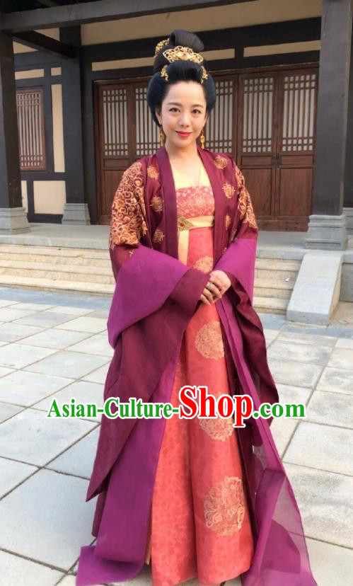 Chinese Ancient Tang Dynasty Imperial Consort Costumes The Rise of Phoenixes Palace Lady Dress for Women xxxxxl