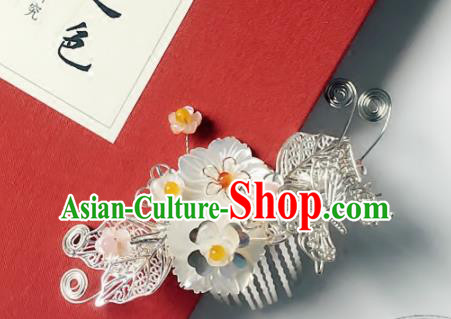 Handmade Chinese Ancient Butterfly Hair Comb Hair Accessories Hanfu Hairpins for Women