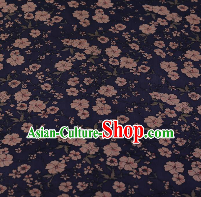Chinese Crepe Satin Plain Palace Pattern Traditional Cheongsam Silk Fabric Chinese Fabric Asian Material
