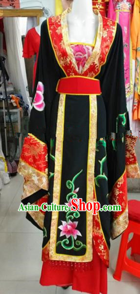 Chinese Traditional Peking Opera Queen Embroidered Dress Ancient Empress Costumes for Women