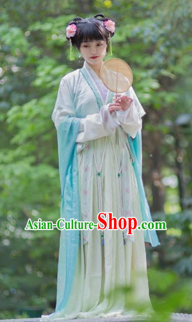 Chinese Ancient Tang Dynasty Princess Replica Costumes Traditional Palace Lady Hanfu Dress for Women