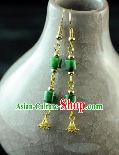 Chinese Traditional Jewelry Accessories Ancient Hanfu Tassel Earrings for Women