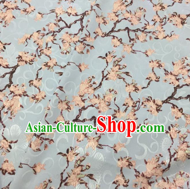 Chinese Traditional Apparel Fabric Brocade Classical Pattern Design Silk Material Satin Drapery