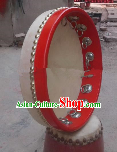 Chinese Traditional Handmade Drums Folk Dance Tabour Cowhide Drums