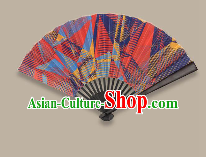 Chinese Traditional Crafts Printing Folding Fans Paper Fans Accordion Fan