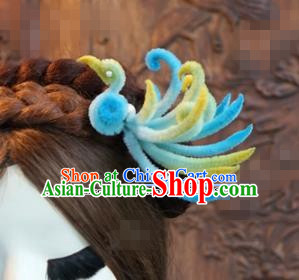 Chinese Ancient Qing Dynasty Empress Hair Clip Palace Phoenix Hairpins for Women