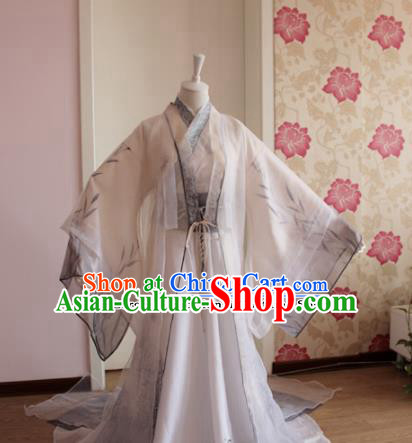 Chinese Traditional Cosplay Prince Costumes Ancient Swordsman Clothing for Men
