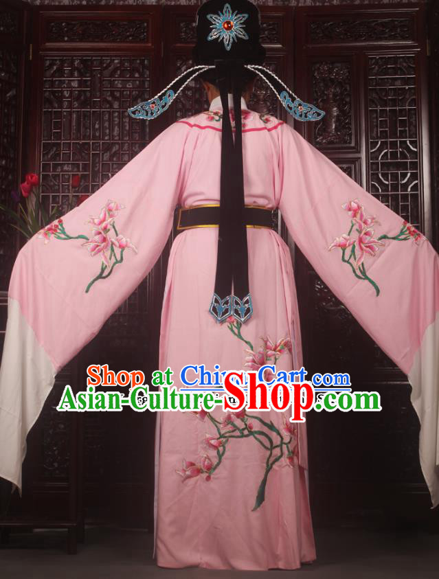 Top Grade Chinese Beijing Opera Niche Pink Costumes Peking Opera Embroidered Magnolia Clothing for Adults