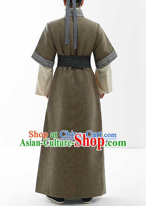 Chinese Traditional Spring and Autumn Period Nobility Childe Costumes Ancient Drama Swordsman Clothing for Men