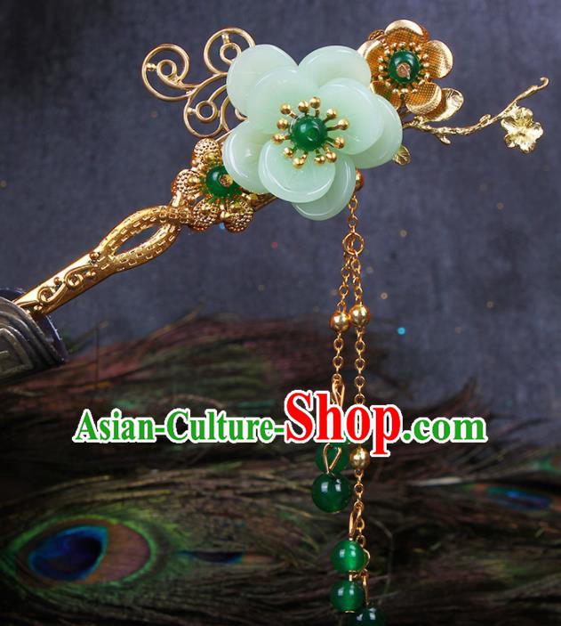 Chinese Traditional Hair Accessories Hair Clip Ancient Princess Flowers Hairpins for Women