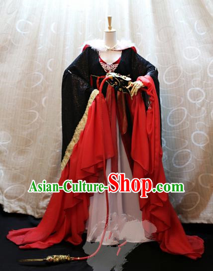 China Ancient Cosplay Princess Clothing Traditional Tang Dynasty Imperial Concubine Dress for Women