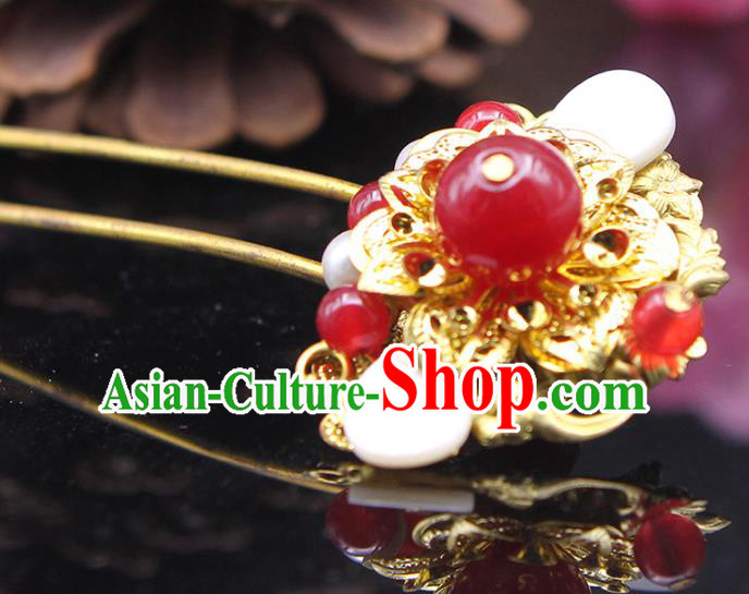 Handmade Chinese Ancient Palace Lady Hair Accessories Hanfu Hairpins Hair Clip for Women