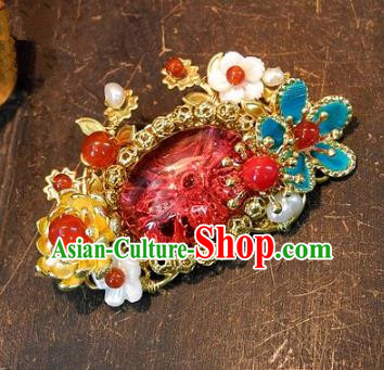 Asian Chinese Traditional Handmade Brooch Jewelry Accessories Palace Lady Breastpin for Women