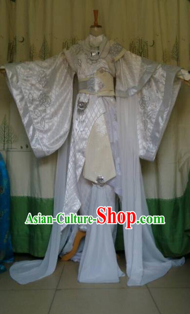 China Ancient Cosplay Fairy Costume Fancy Dress Traditional Halloween Princess Hanfu Clothing for Women