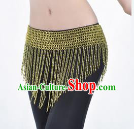 Indian Belly Dance Belts Golden Tassel Waistband India Raks Sharki Waist Accessories for Women