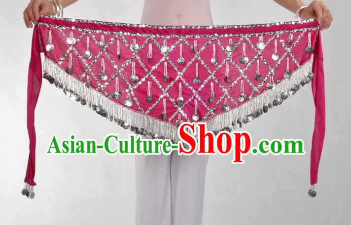 Indian Belly Dance Rosy Belts Waistband India Raks Sharki Waist Accessories for Women